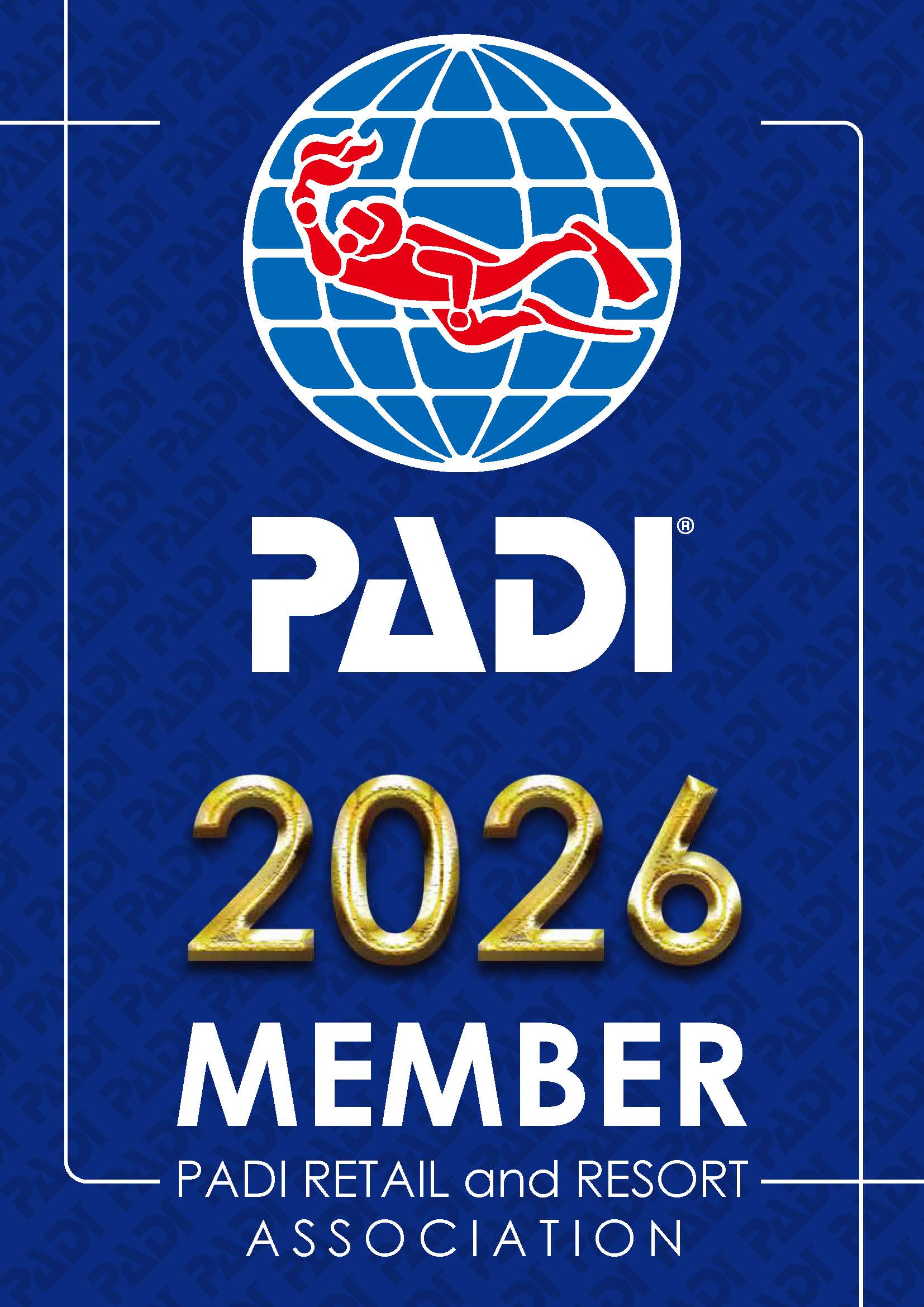 PADI DECAL